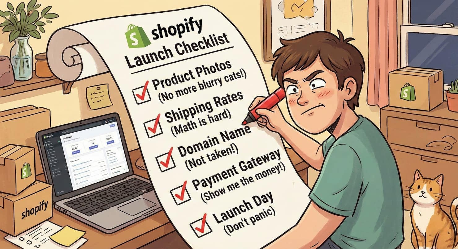 Shopify launch checklist